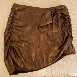 For Love & Lemons Metallic Skirt